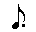 Dotted eighth note beat unit