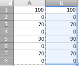 Excel multiple 5