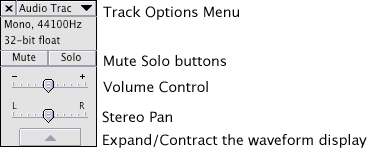 Track Control Panel