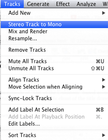Stereo to Mono