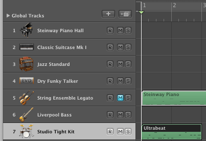 Ultrabeat track two measures long
