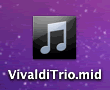 Two MIDI Files on Desktop