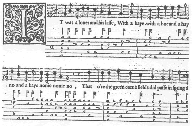 Dowland Song Tab