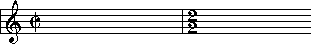 Cut Time time signature