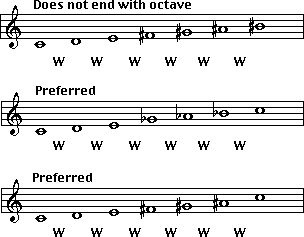 Whole tone scale