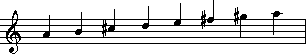 A Major Scale