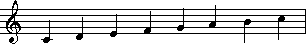 C Major Scale