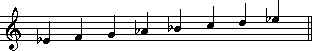 Eb Major Scale