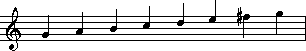 G Major Scale