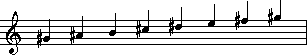 G# minor scale