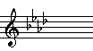 Ab Major Key Signature