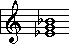 natural minor III triad