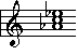 natural minor VI triad