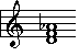 natural minor ii dim triad