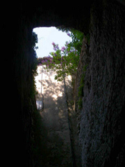 Tunnel Passage to  Petrarch Museum, Fontaine de Vaucluse ±