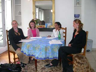Becky, Julie, Dee, Katie