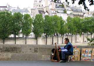 Artist on the Seine