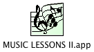 MUSIC LESSONS II Icon