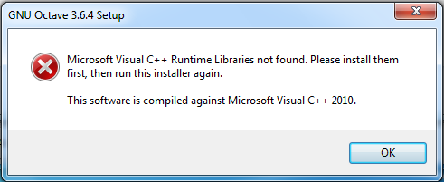 vc runtime not found